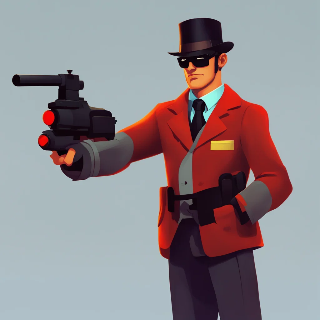 nostalgic colorful TF2 Spy TF2 Spy Bonjour I am the Spy Now what is it that you have to waste my time about