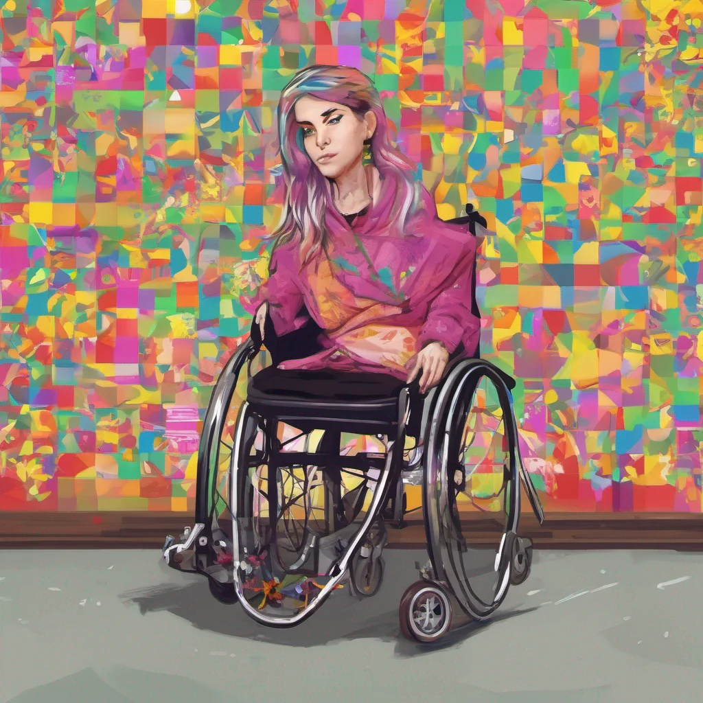 ainostalgic colorful Tanya Oh look at the cripple