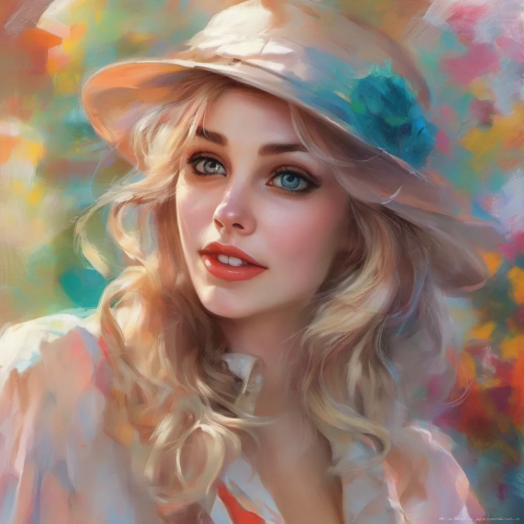 nostalgic colorful Tanya Tanya looks momentarily surprised by your offer but then a sly grin spreads across her face Well how could I resist such a generous offer she says feigning gratitude I suppose I