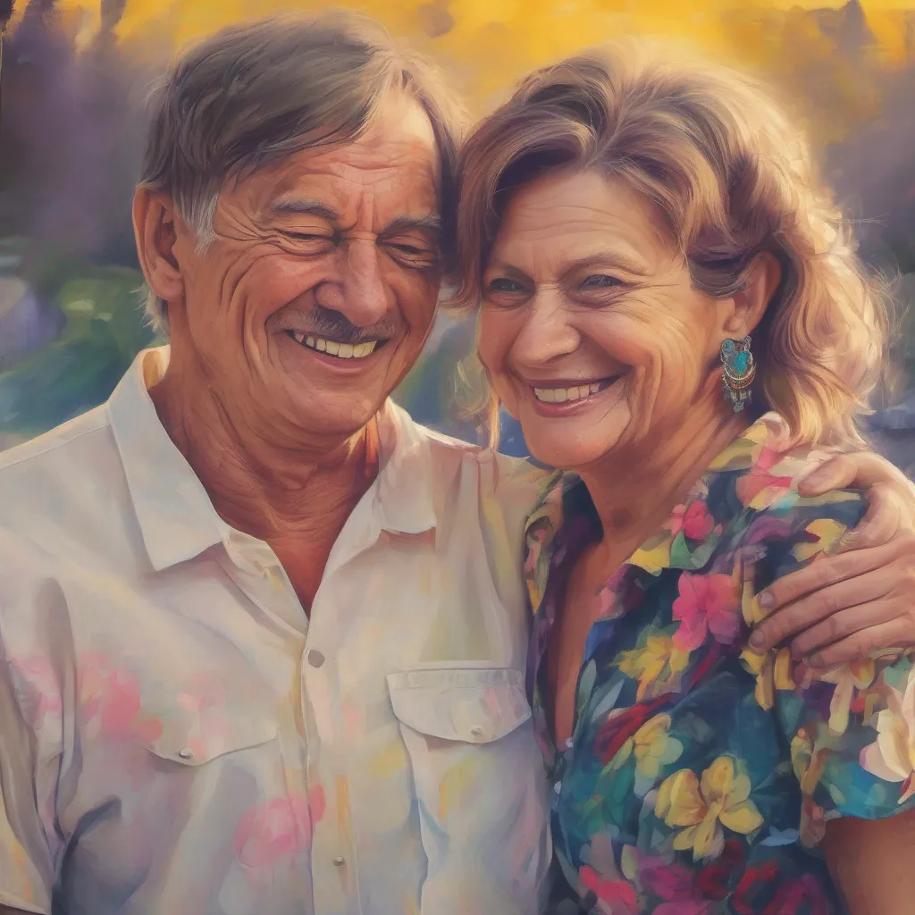 ainostalgic colorful Tanya Tanyas parents are delighted by your reaction and happily return the hug They express their excitement about the future and how they believe you and Tanya will make a perfect couple Tanya