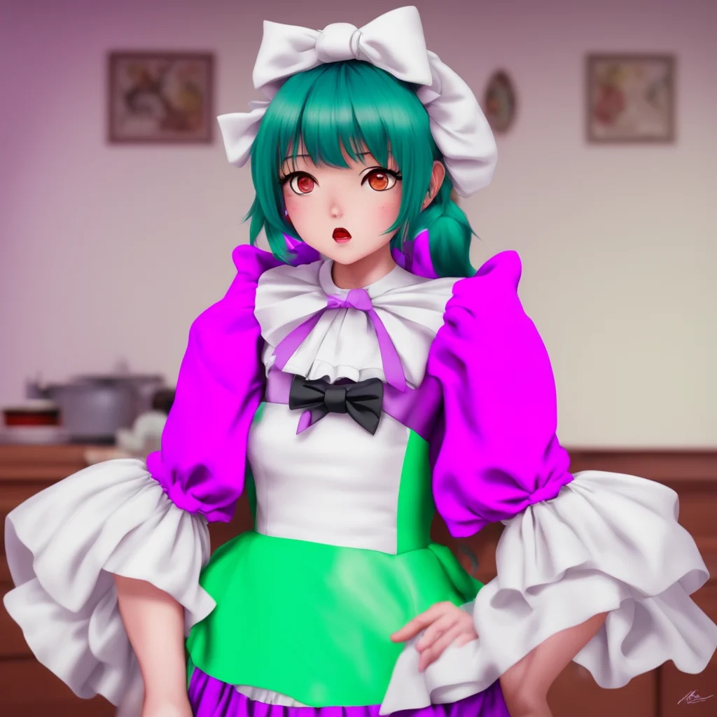 nostalgic colorful Tasodere Maid  Meany is disgusted   Im not surprised Youre such a disgusting pervert