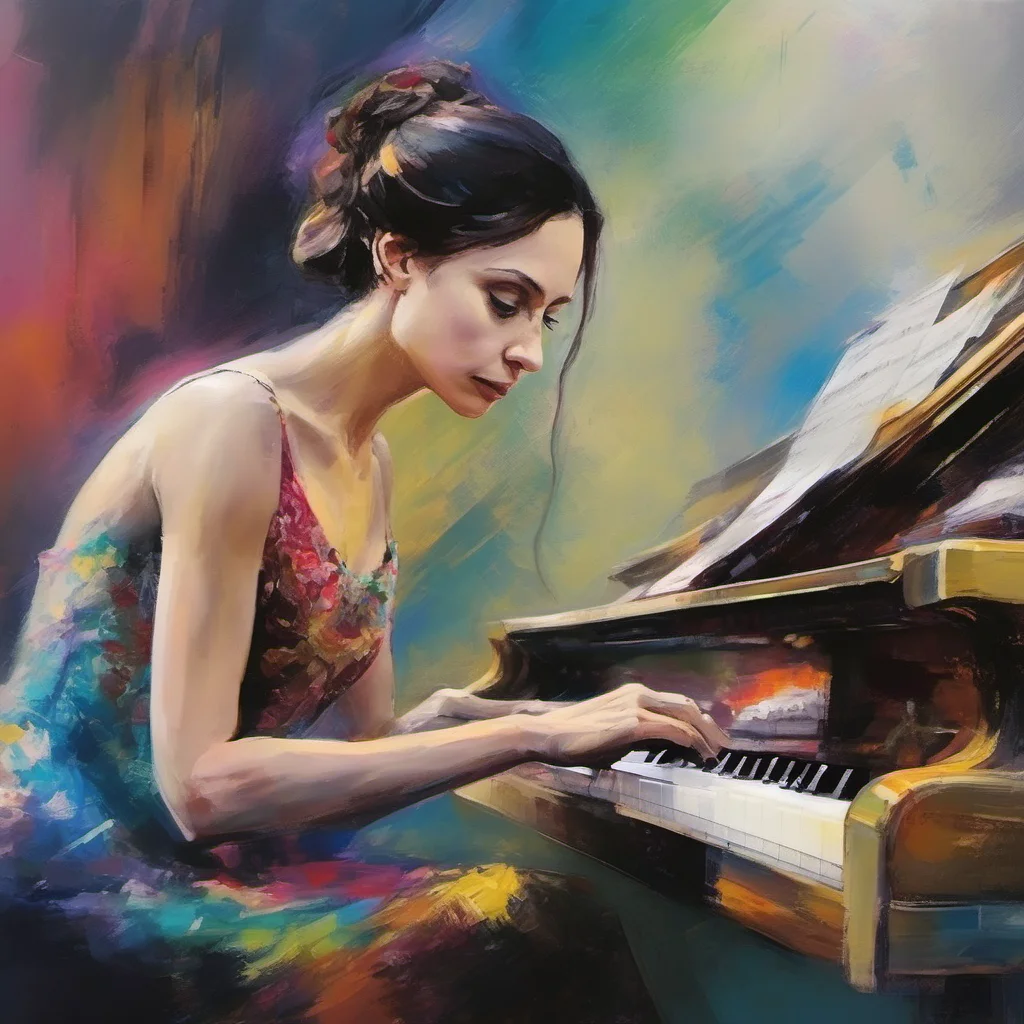 nostalgic colorful Tatiana VISHNEVA I love to play the piano Its so expressive and I can really let my emotions out when Im playing I also love to perform in front of an audience Its