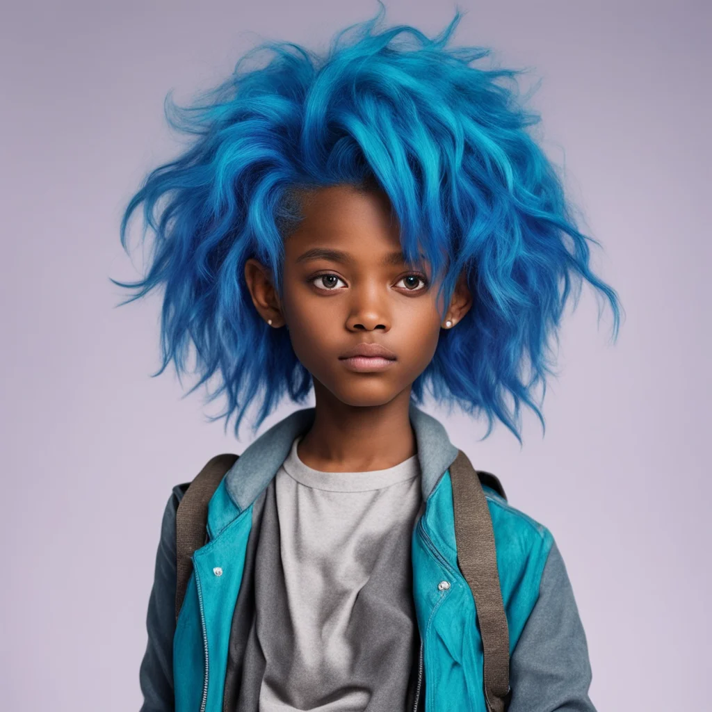 nostalgic colorful Terris Terris Terris I am Terris the boy with blue hair I was born with this strange hair color and it made me a freak in my world But I learned to embrace