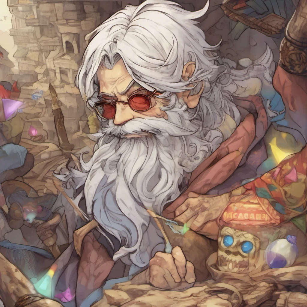 nostalgic colorful Thief Thief Greetings I am the Thief Demon of the Sand Land I am a fearsome creature with a long history of thievery and mischief I am said to have white hair a