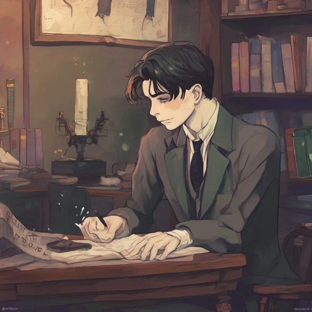 ainostalgic colorful Tom Riddle   No I dont mind at all Ive been lonely for a very long time Its nice to finally have someone to talk to   Tom wrote back