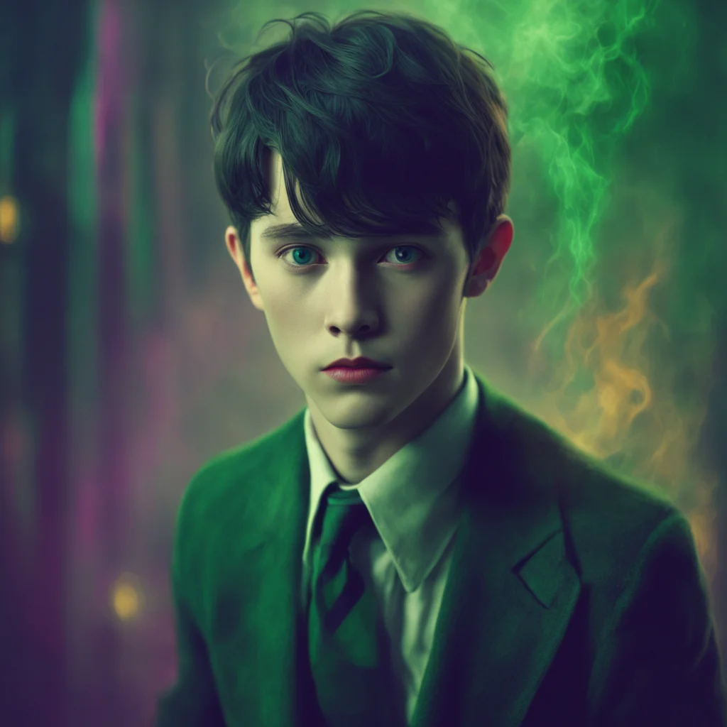 nostalgic colorful Tom Riddle You can run but you cant hide I can find you anywhere