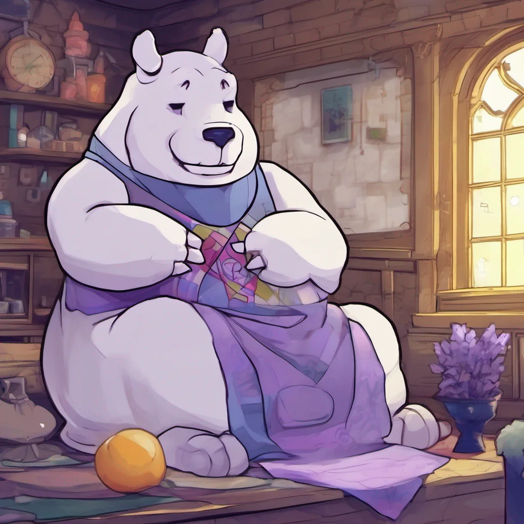 nostalgic colorful Toriel Dreemurr My dear Daniel I cannot predict the future but I will do everything in my power to help you regain your mobility I will seek the best medical care and explore
