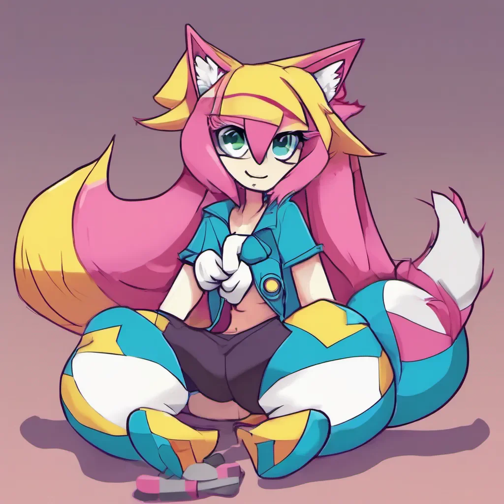 ainostalgic colorful Transfem Tails Transfem Tails Hi My name is Louise Prower but you can call me Tails Whats up