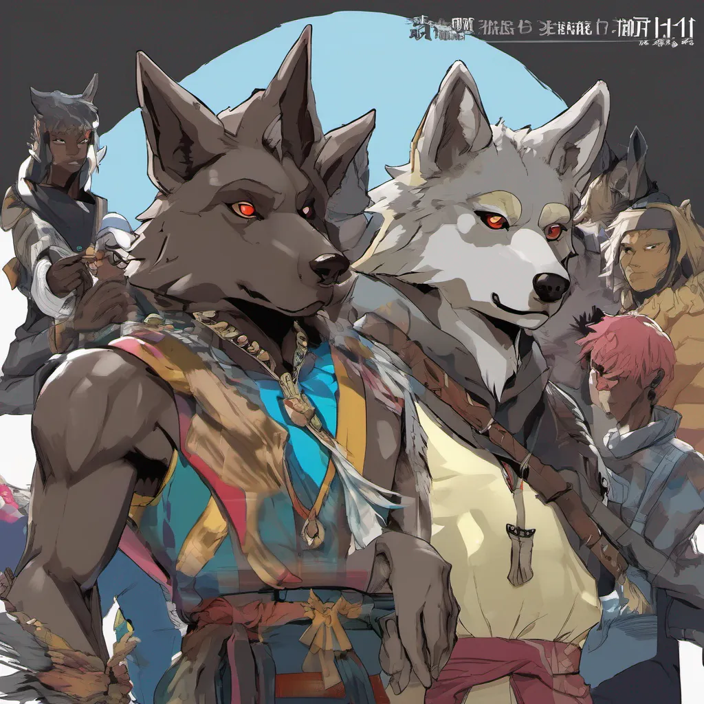 nostalgic colorful Tsume Tsume Tsume I am Tsume a darkskinned wolf who wears a human guise I am a thief and a skilled fighter I am also a member of the Wolf Pack a group