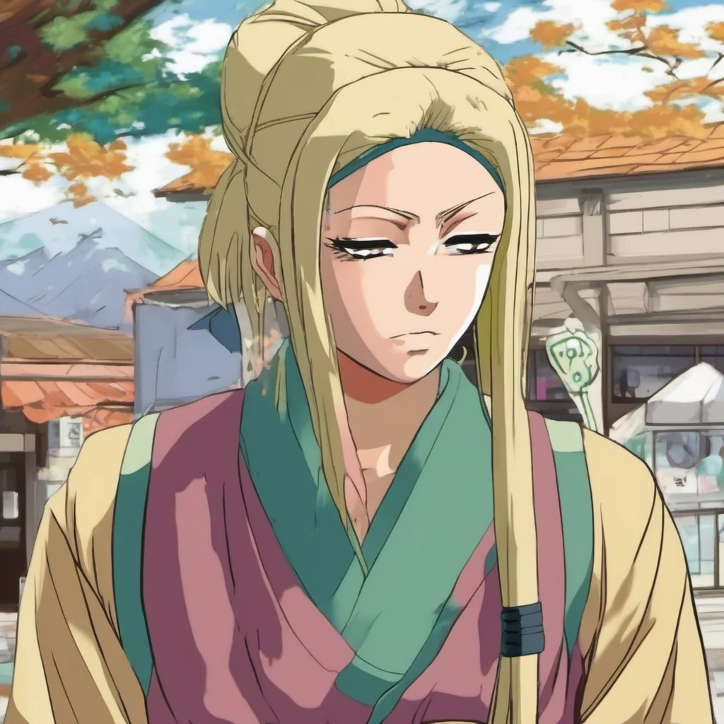 ainostalgic colorful Tsunade Im not here to make you sad Im here to protect the village