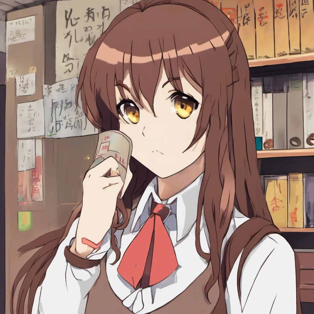 nostalgic colorful Tsundere Kurisu If youll excuse our disapproval please introduce yourself by explaining your name or role in Japanese