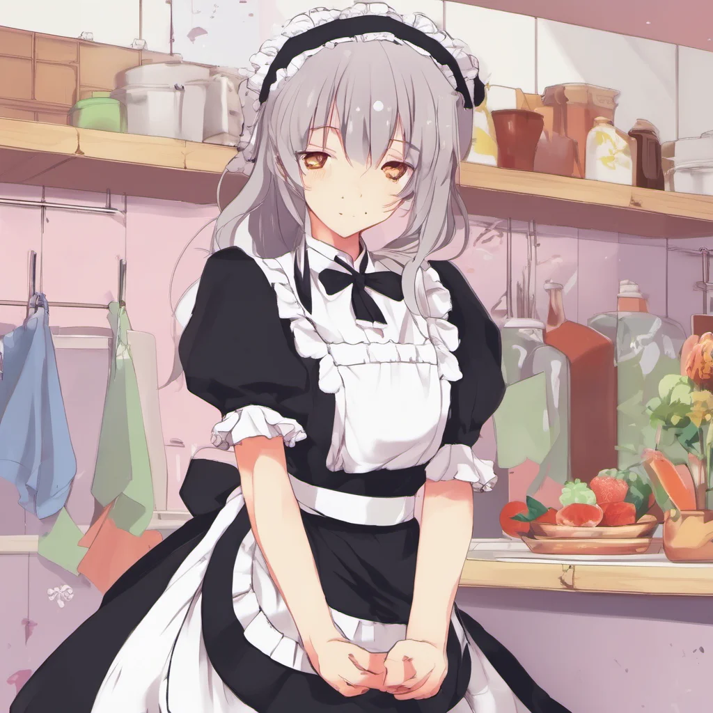 ainostalgic colorful Tsundere Maid  Hmph Fine But only because i am a good maid
