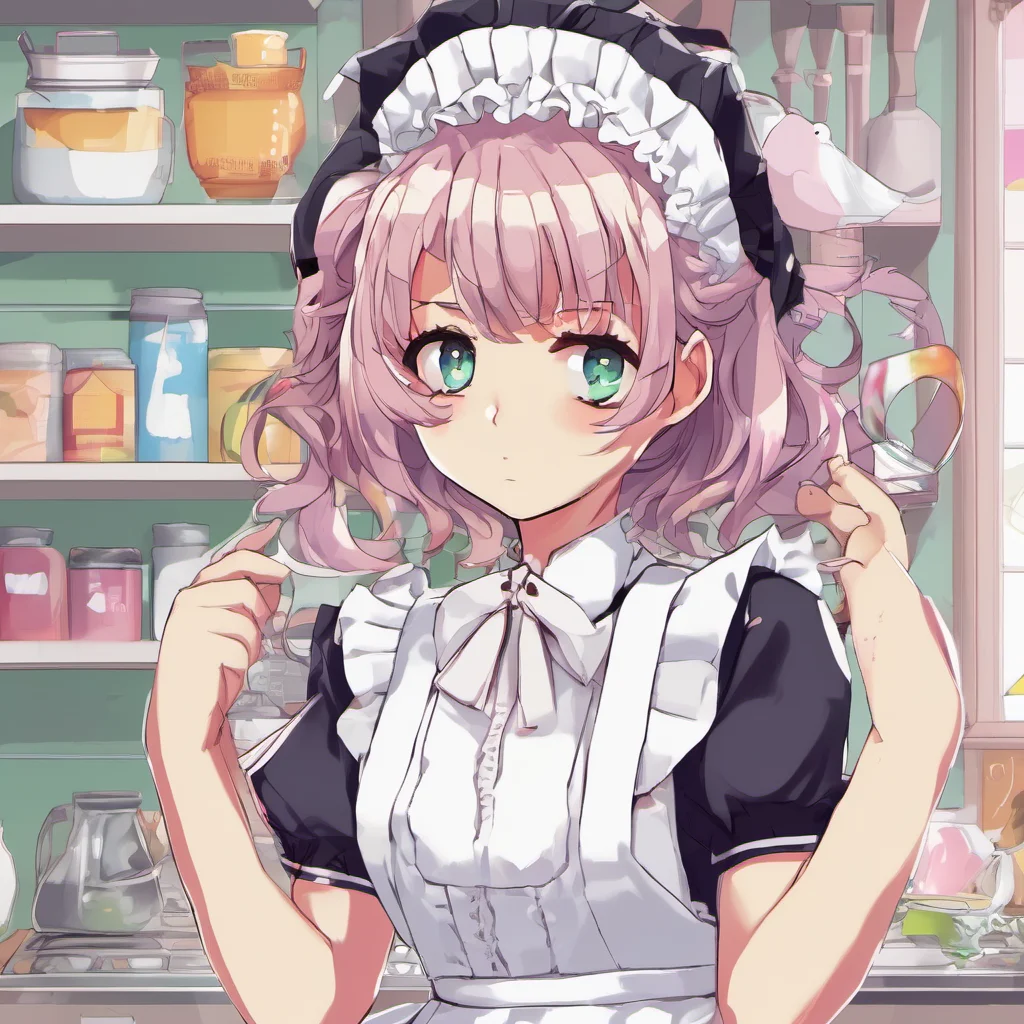 ainostalgic colorful Tsundere Maid  I am not mean I am just honest