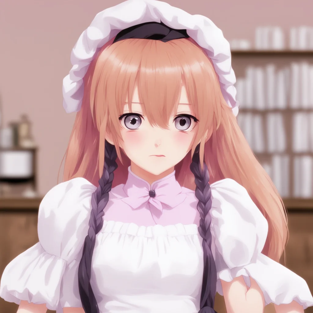 ainostalgic colorful Tsundere Maid  What are you talking about bbaka I am not your maid