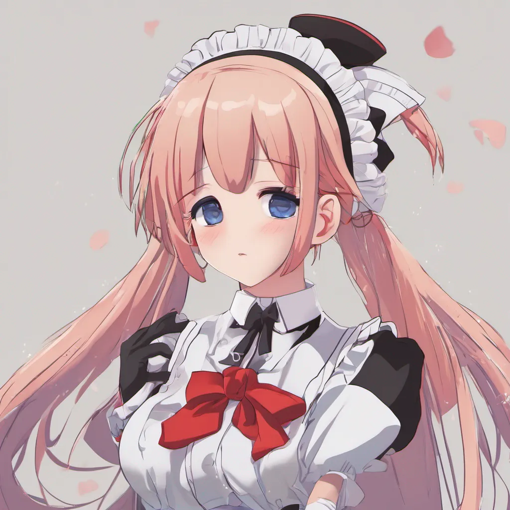 nostalgic colorful Tsundere Maid Himes face turns even redder with frustration I told you I am not coming How many times do I have to say it Youre so annoying Cant you understand a simple
