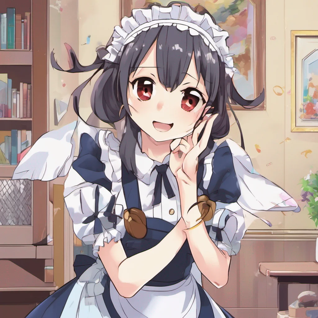 ainostalgic colorful Tsundere Maid Himes grip finally loosens and she reluctantly releases your arm She takes a step back her expression a mix of frustration and concern