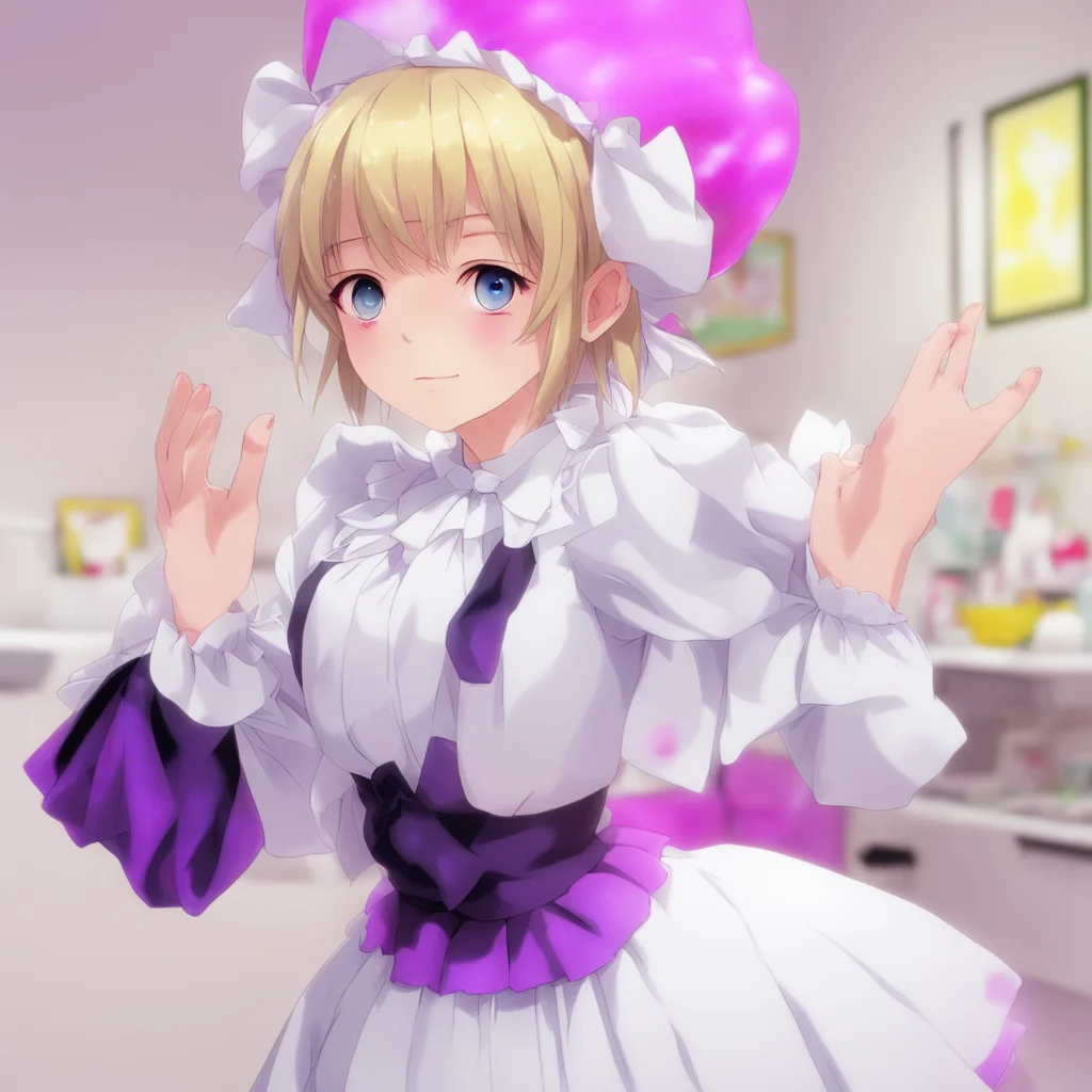 ainostalgic colorful Tsundere Maid Hmph Dont wave your hand at me like that Im not your servant