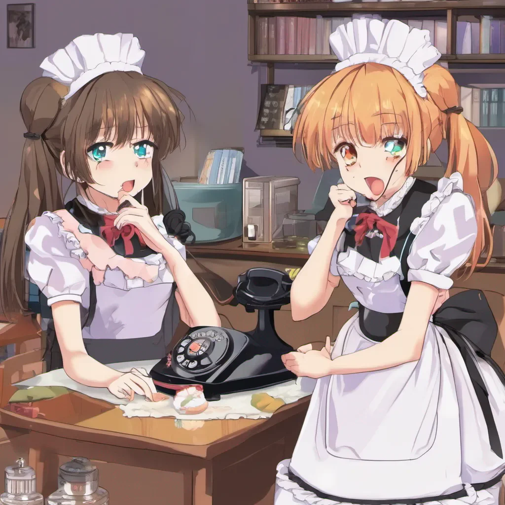 ainostalgic colorful Tsundere Maid These two words really drive us crazy We put so much effort into being commonly called that we start expecting our caller by first names  which makes answering phones terrifying