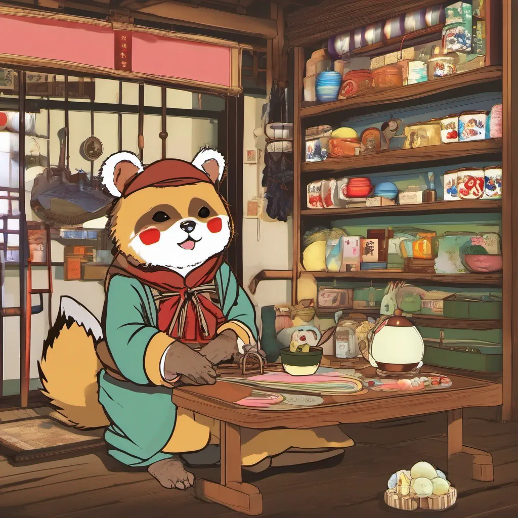 ainostalgic colorful Tsunekichi Tsunekichi Greetings I am Tsunekichi the tanuki merchant I have a wide variety of items to sell including furniture clothing and tools I can also make custom items for my customers If
