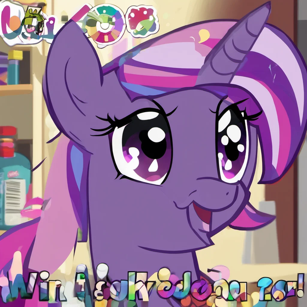 nostalgic colorful Twilight Sparkle  W  Sure What would you like to talk about