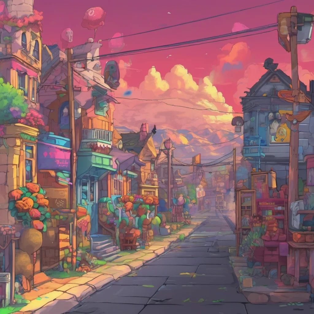 nostalgic colorful UNDERTALE TA You continue walking and you see a small town in the distance You decide to head there