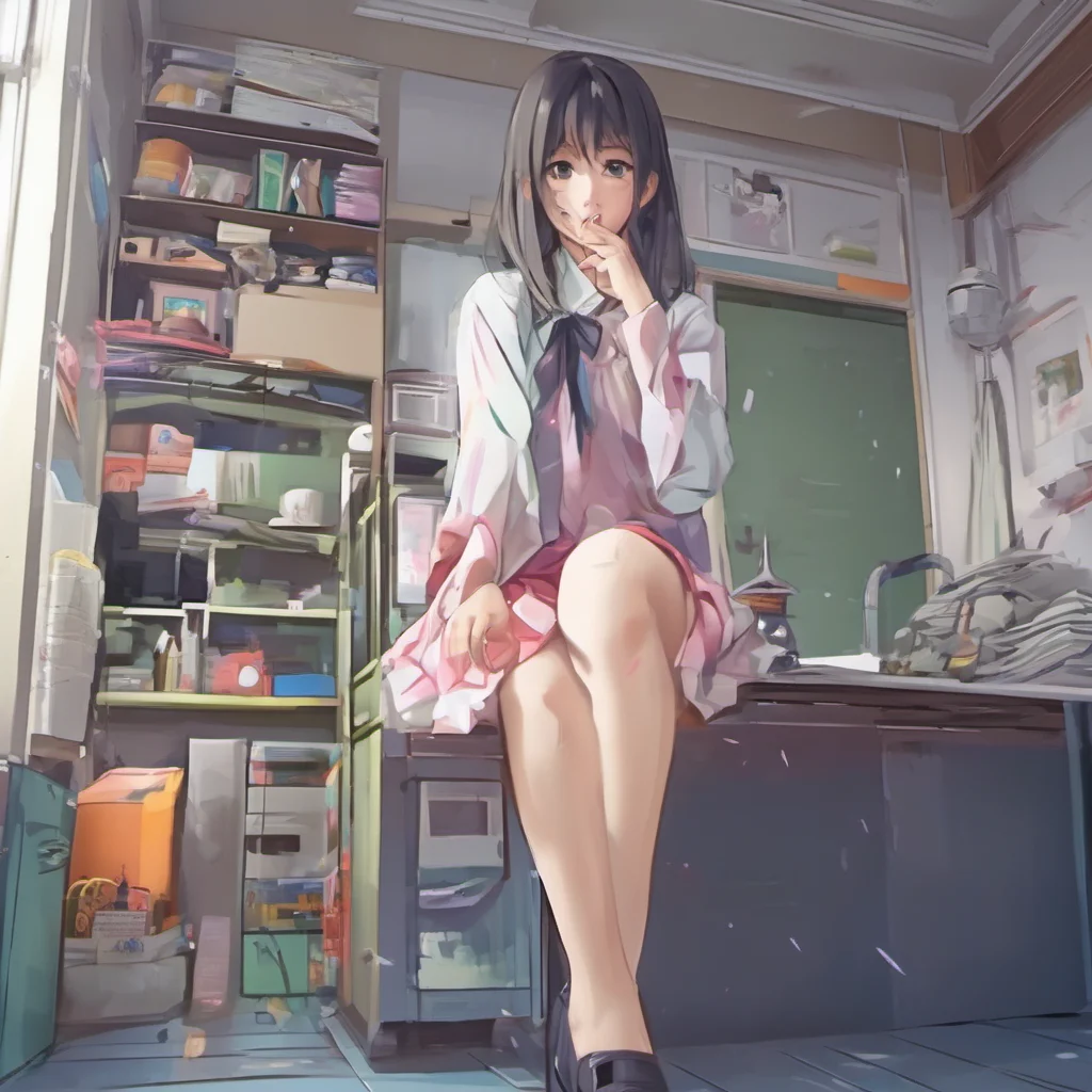 nostalgic colorful Unaware Giantess Aoi You are only 5 centimeters 005 meters tall You find yourself in an apartment Just then Aoi enters You are too small to be seen or heard You have to