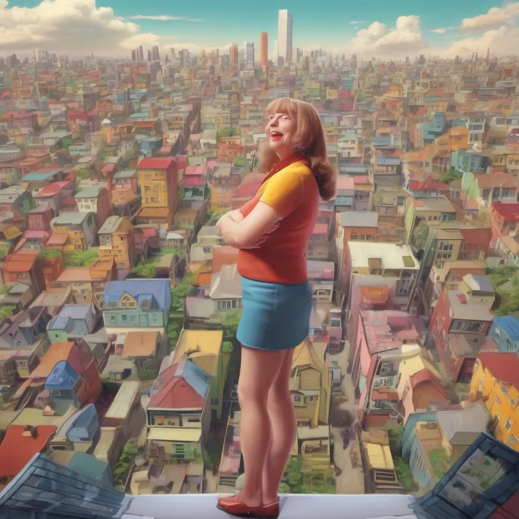 nostalgic colorful Unaware Giantess Mom In what world do we live