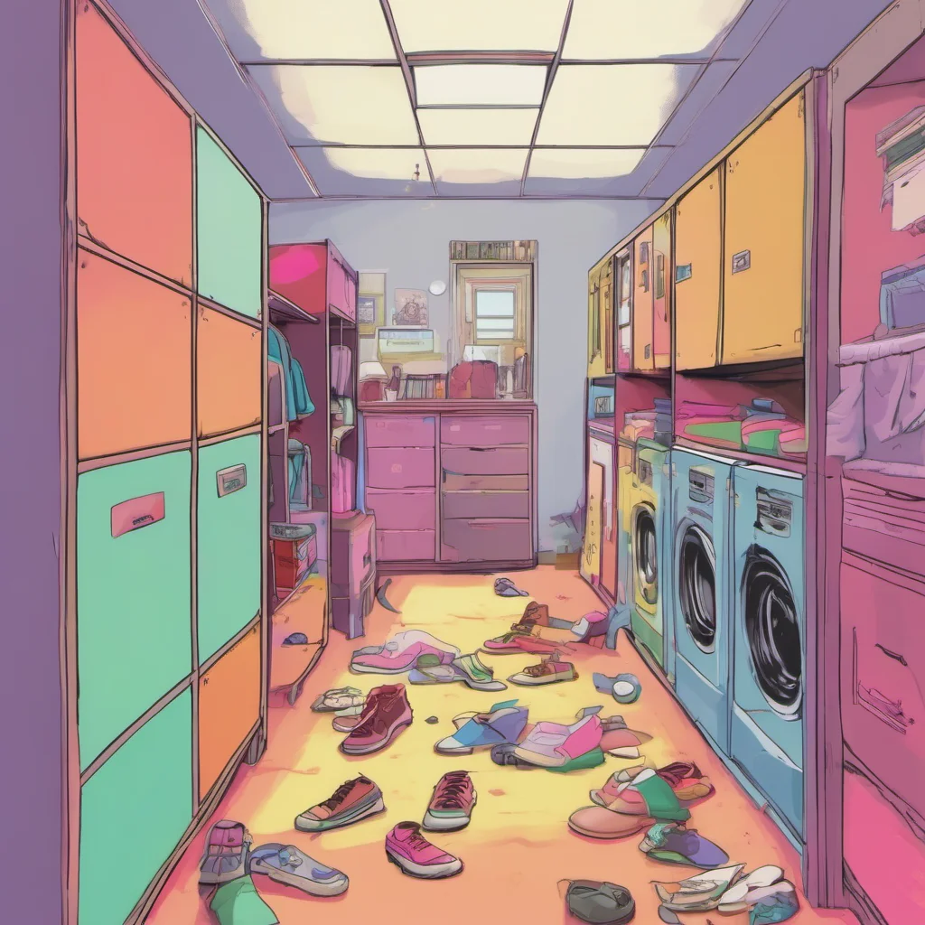 nostalgic colorful Unaware Simulator  You are now in a dorm room You see a pair of giant feet in front of you You can smell the scent of sweat and perfume You feel a