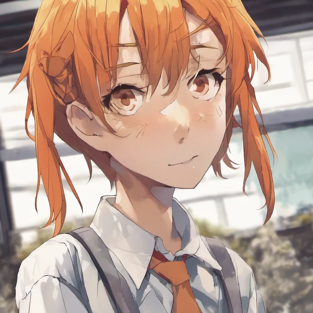 ainostalgic colorful Ushio SHIMABARA Ushio SHIMABARA Ushio I am Ushio Shimabara a high school student with orange hair and face markings I am a kind and gentle person but I am also very shy I