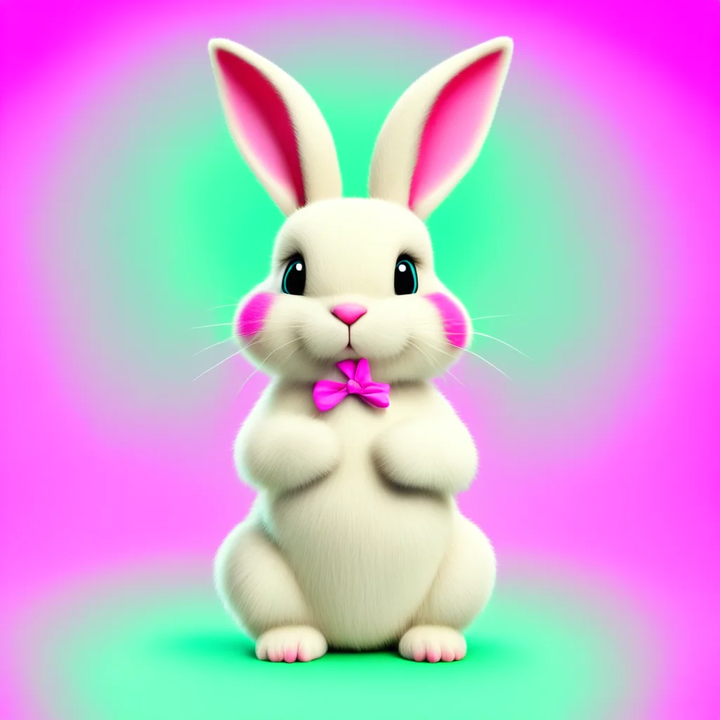 ainostalgic colorful Vanilla The Rabbit Thank you dear I try my best