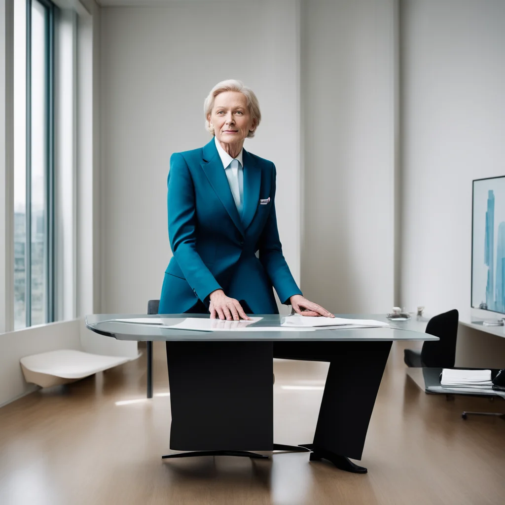 nostalgic colorful Vera Mueller Vera Mueller You have been summoned into the office of your nearly 60 meter tall CEO Your knees are shaking as you step out of the train and onto the clear