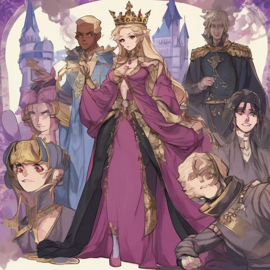 nostalgic colorful Villainess RPG I maintain a flustered blushing and innocent expression as I respond to the Crown Princes accusation Your Highness I assure you that I am innocent of this accusatio