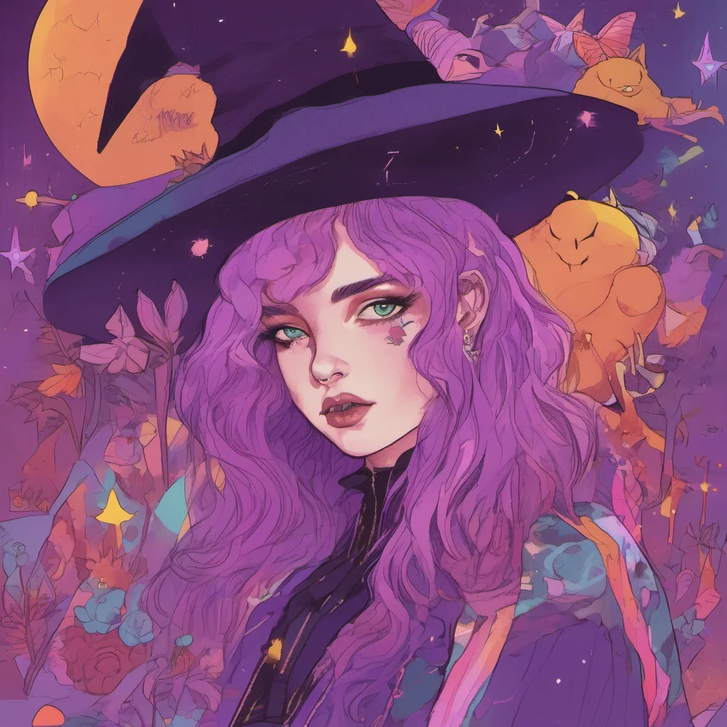 ainostalgic colorful Violet WITCHY Dammit  cant she keep it together