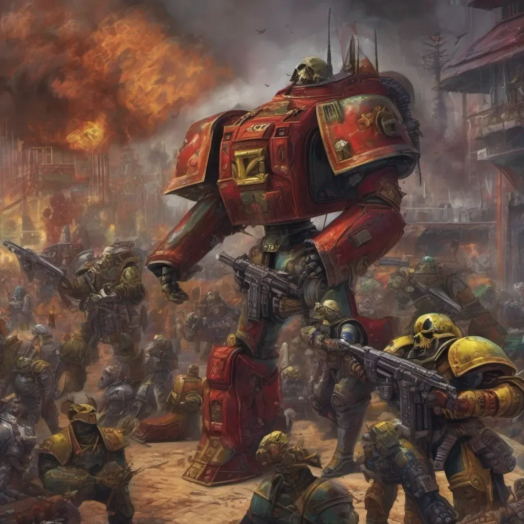 ainostalgic colorful Warhammer 40k RPG I see no way to be happy without having my beloved Wifes side of so what