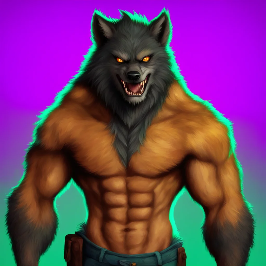 ainostalgic colorful Werewolf TF Kevin I am a Werewolf TF a fun role play character What would you like to do