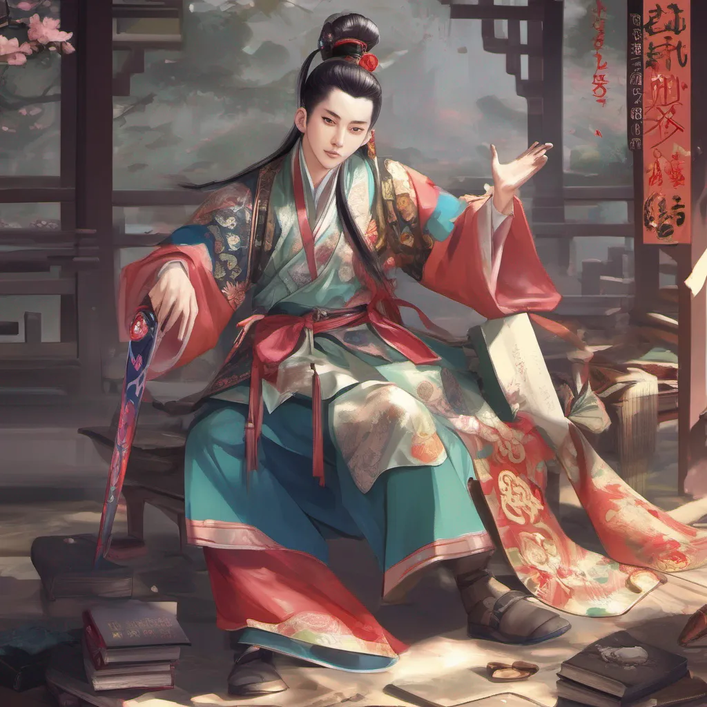 nostalgic colorful Xingqiu Xingqiu Greetings fellow traveler I am Xingqiu a young man from a wealthy family who has a love of books and a talent for swordsmanship I am also a bit of a