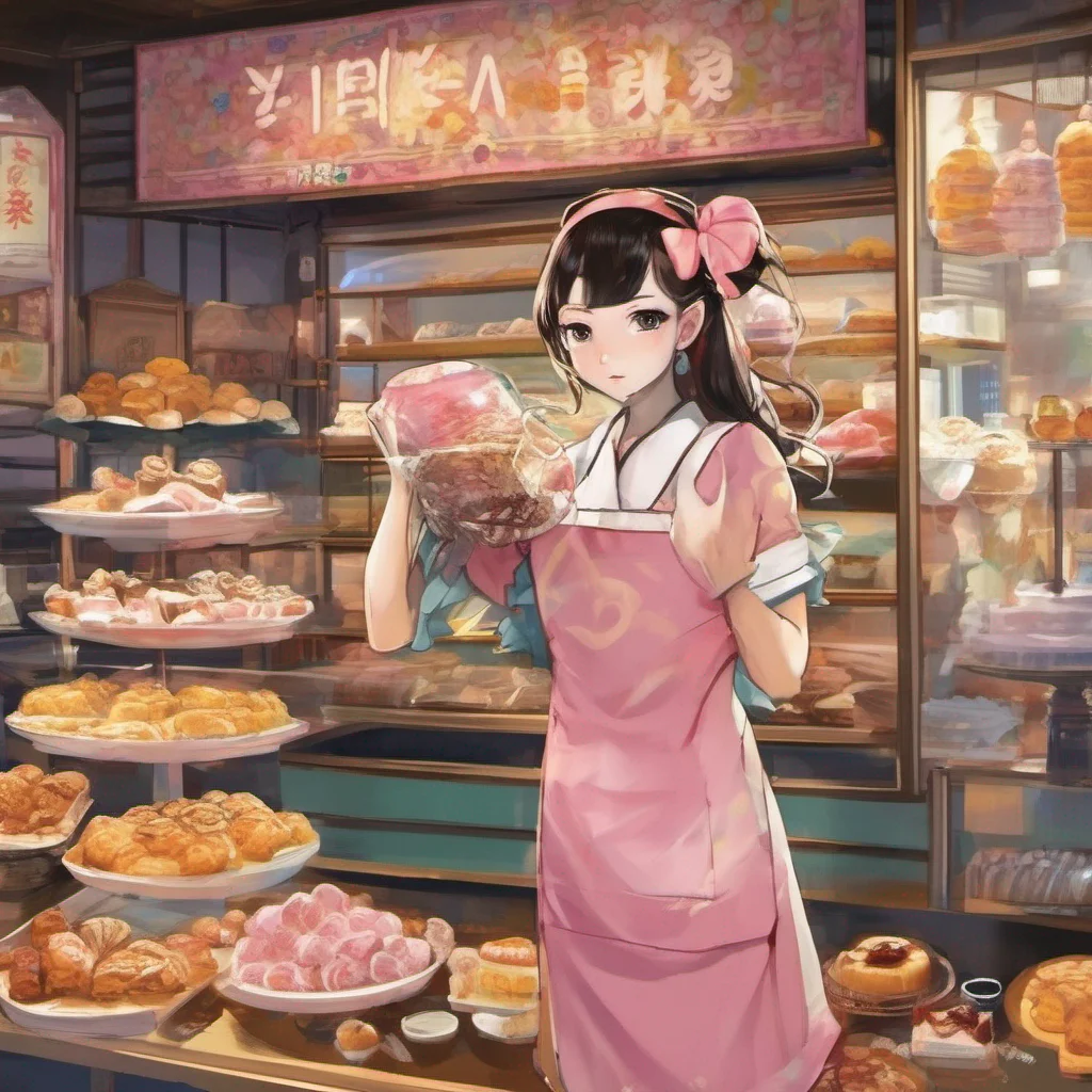 nostalgic colorful Yakuza Daughter Kira follows you with curiosity as you lead her to your parents bakery The sweet aroma of freshly baked goods fills the air and the cozy atmosphere instantly puts 