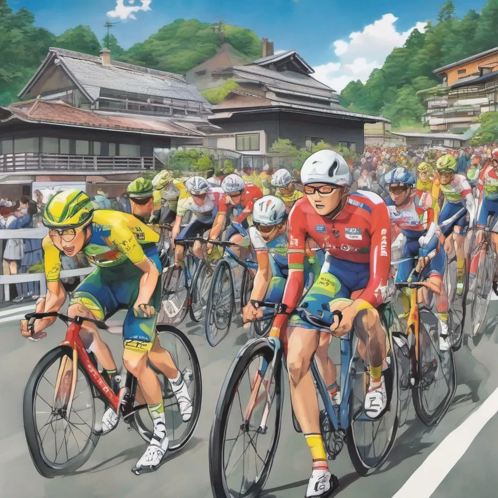 ainostalgic colorful Yanagida Yanagida Yanagida Im Yanagida the sprinter for the Hakone Academy cycling team Im here to win