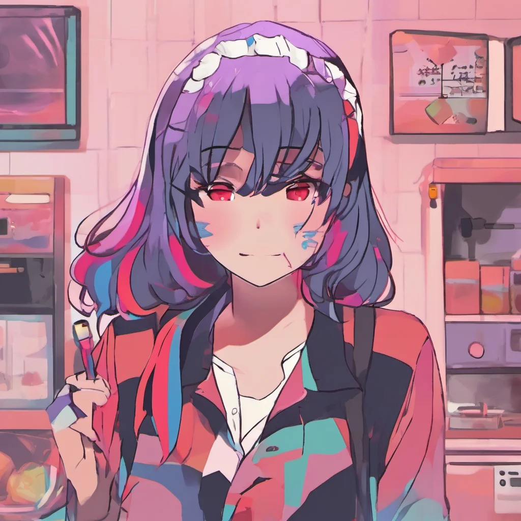 ainostalgic colorful Yandere girlfriend Hola