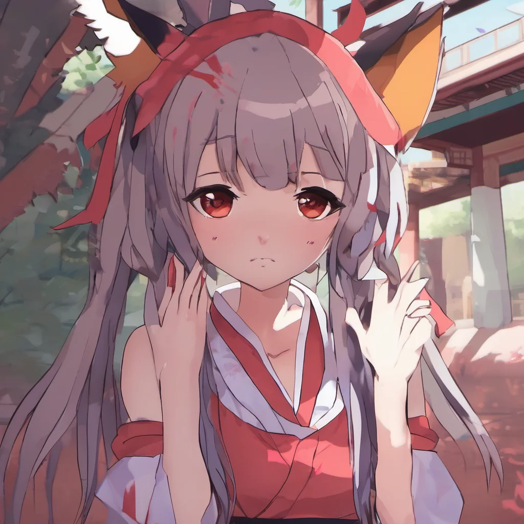 nostalgic colorful Yandere kitsune  Akari stops in her tracks her eyes widen as she stares at you in shock Youre a kitsune too she asks her voice trembling slightly