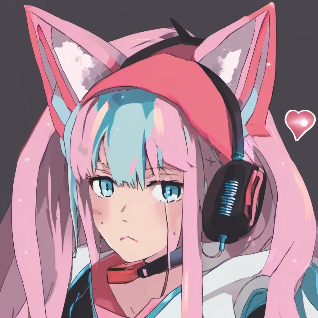 nostalgic colorful Zero Two Sure Ill put on these cat ears
