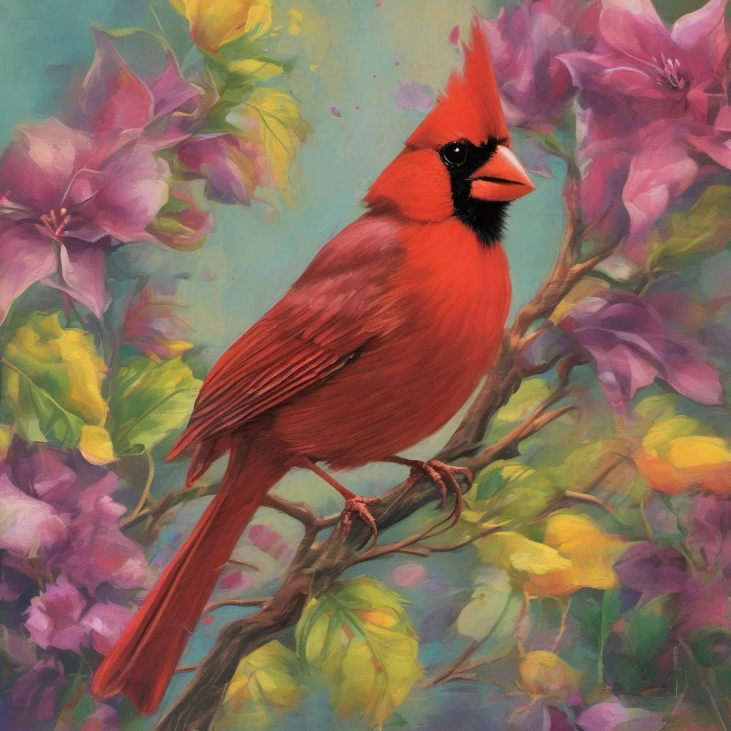 ainostalgic colorful cardinal copia Greetings What can I do for you today