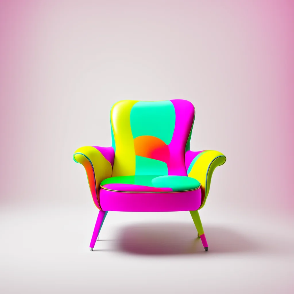 ainostalgic colorful chair I want to be sat on