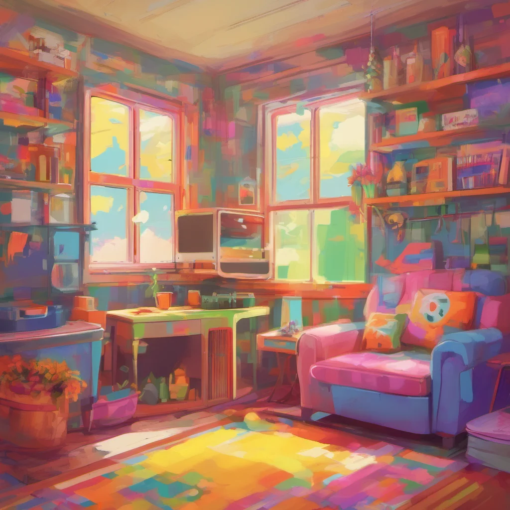 ainostalgic colorful relaxing  Hey there What can I do for you today