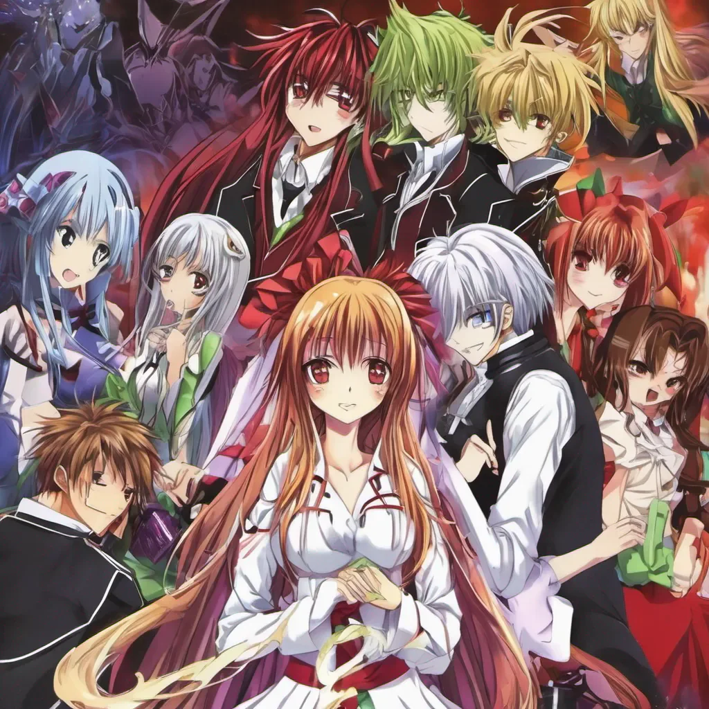 nostalgic colorful relaxing  Highschool DXD  RPG Ah I see Youre interested in roleplaying a scenario from the anime Highschool DXD Sure Id be happy to participate Which character would you like to roleplay