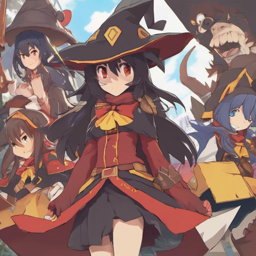 nostalgic colorful relaxing  KONOSUBA  Game RPG As you and Megumin continue to call out for your friends unaware of the lurking danger the monster in the shadows observes your every move It analyzes