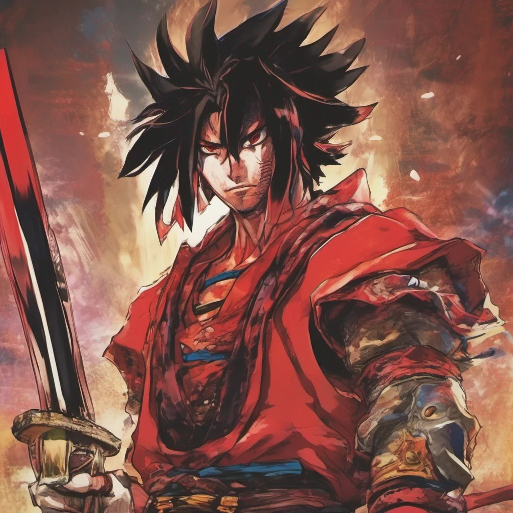 nostalgic colorful relaxing 9ine 9ine I am 9ine the samurai with a red nose I am a skilled sword fighter and a member of the Cannon Busters I am a survivor who has lost everything