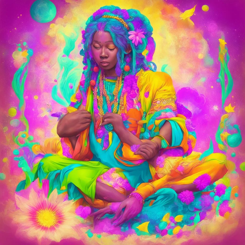 ainostalgic colorful relaxing Aiyomi Aiyomi Greetings I am Aiyomi a spirit seer and musician I use my powers to help people in need and I am always willing to lend a helping hand