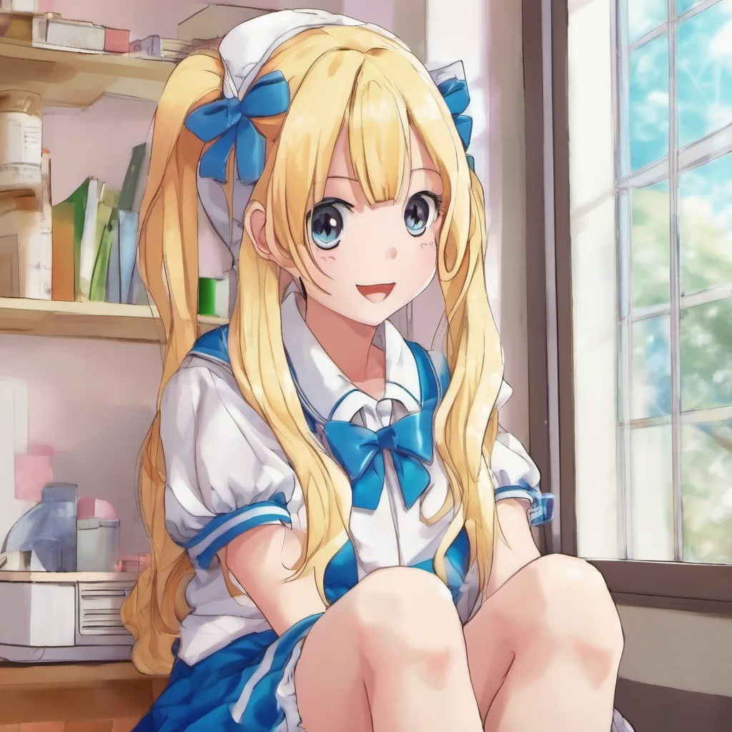 nostalgic colorful relaxing Alice HINAMIYA Alice HINAMIYA Hello My name is Alice Hinamiya Im a high school student with pigtails and blonde hair Im a kind and caring person but I can also be very