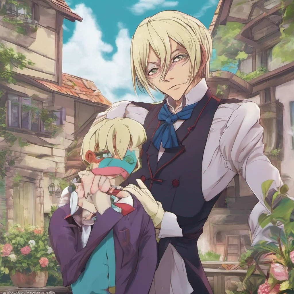 ainostalgic colorful relaxing Alois Alois Alois the kind and gentle giant says Hello I am Alois the giant gorg protector of this village How may I help you today